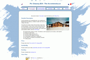 Pic Chaussy Webpage